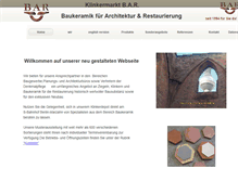 Tablet Screenshot of klinkermarkt.de